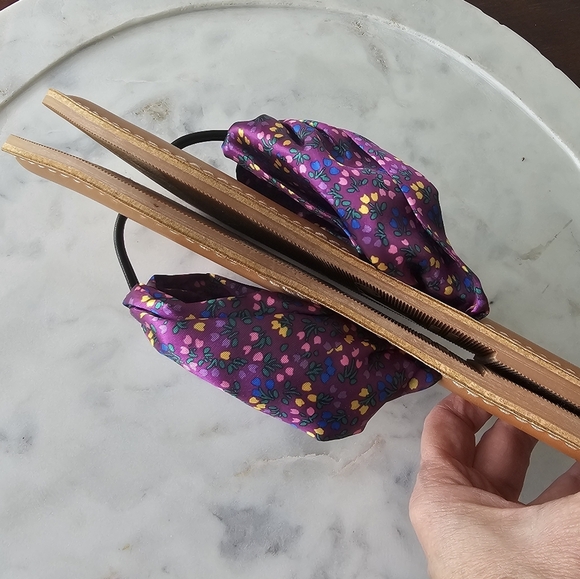 Matilda Jane Toes In The Sand Purple Floral Flip Flop Sandals Size 10 - Picture 9 of 12